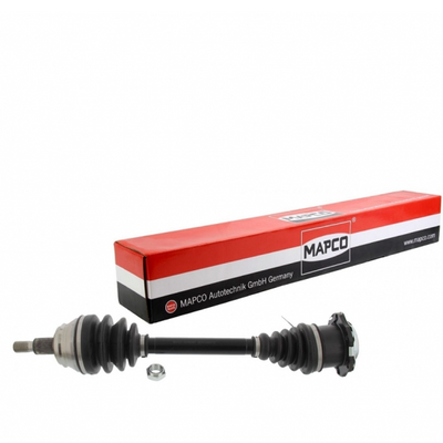 Mapco 16951/1 | arbre de transmission plus court et plus fin côté conducteur