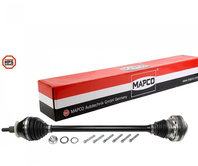 Mapco 16896HPS | arbre de transmission plus court et plus fin côté passager