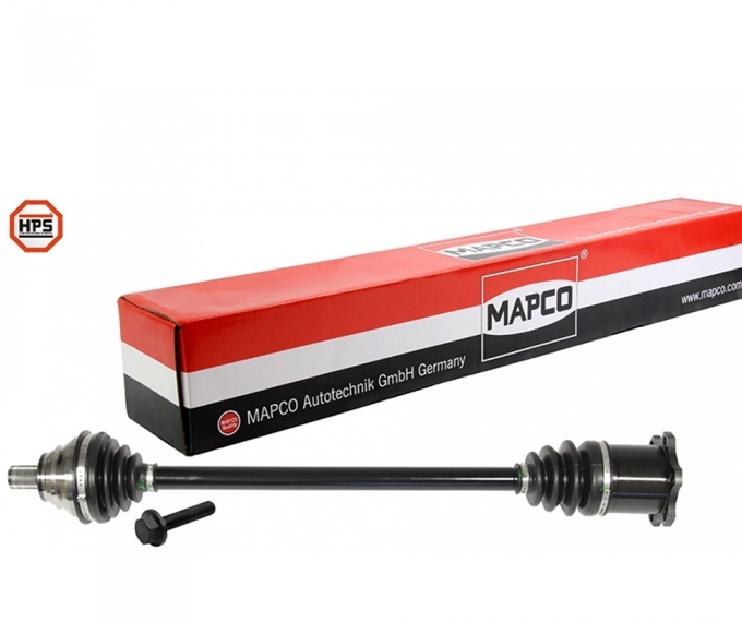 Mapco 16771HPS | arbre de transmission plus court et plus fin côté passager