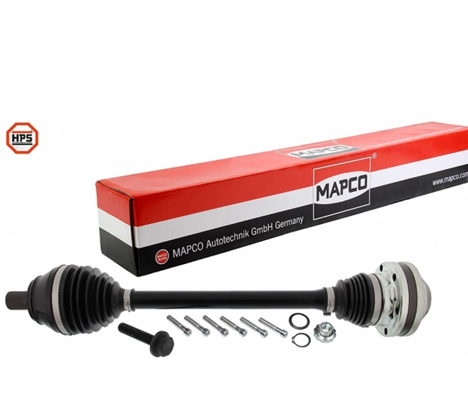 Mapco 16732HPS - arbre de transmission plus court et plus fin côté passager
