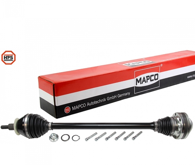 Mapco 16796HPS - arbre de transmission plus court et plus fin côté passager