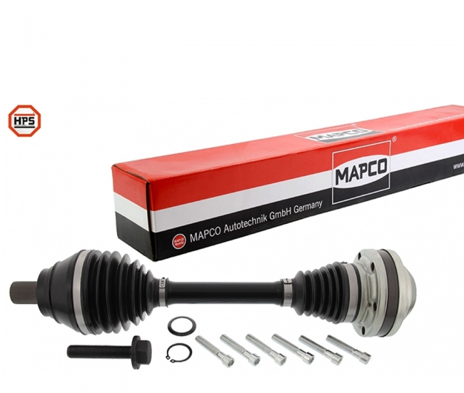 Mapco 16791HPS - 16751HPS | arbre de transmission plus court et plus fin côté conducteur