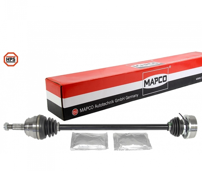 Mapco 16775HPS | arbre de transmission plus court et plus fin côté passager avec Ø90mm côté transmission