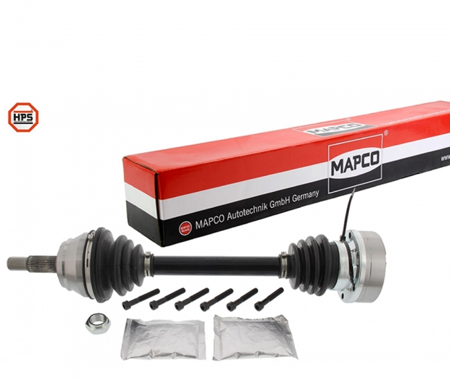 Mapco 16772HPS - Arbre de transmission plus court et plus fin côté conducteur avec Ø100mm côté transmission