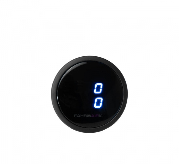 manomètre numérique bleu