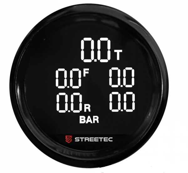 Manomètre digital à 5 voies