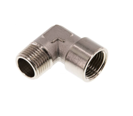 Raccord coude L (metal)